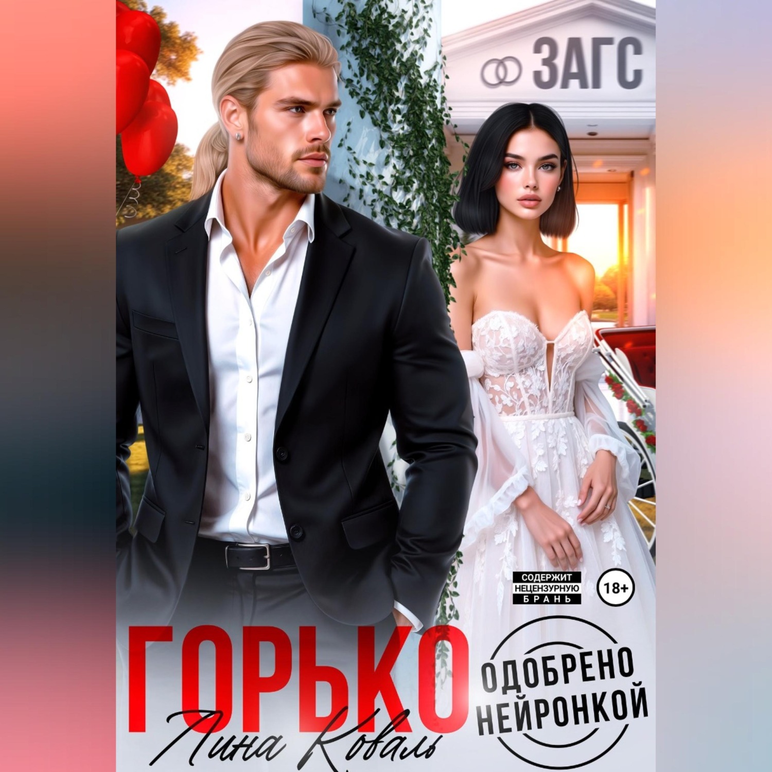 Обложка книги «Горько. Одобрено нейронкой»