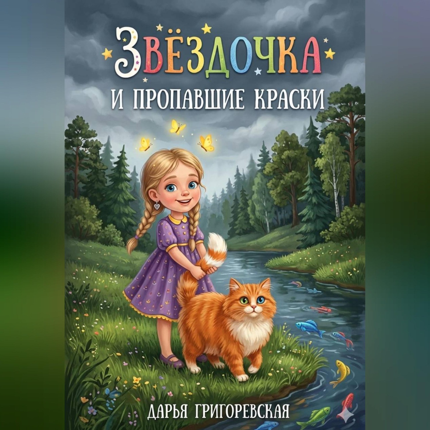 Обложка книги «Звёздочка и пропавшие краски»