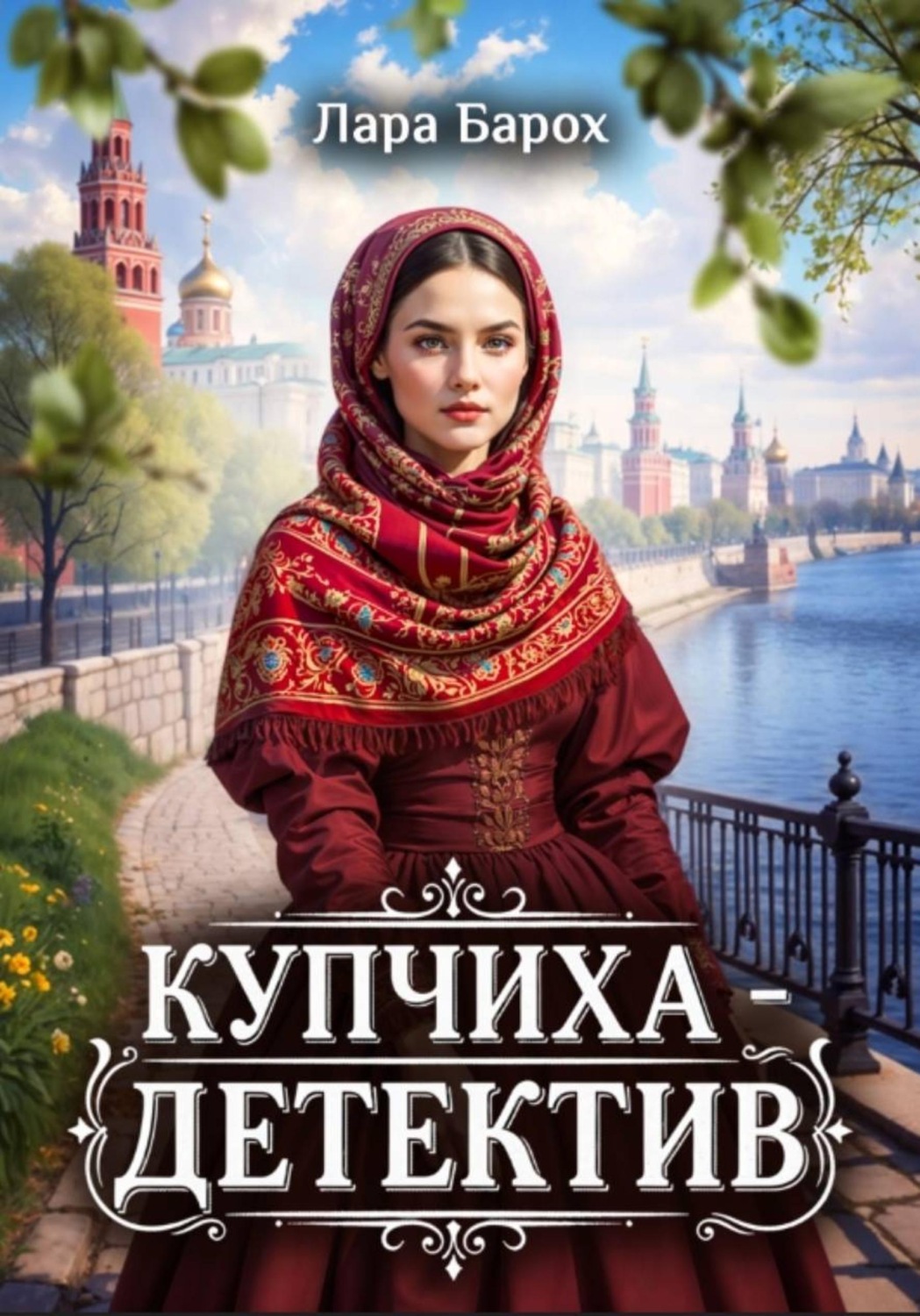 Обложка книги «Купчиха-детектив»