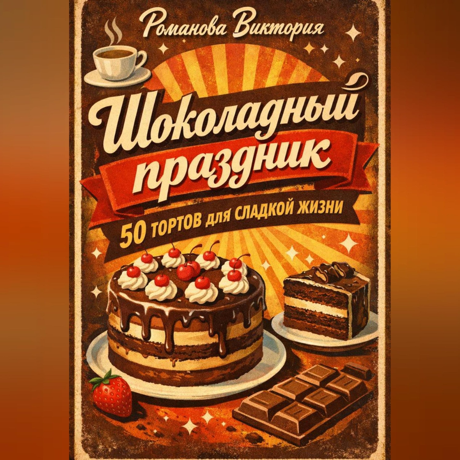 Обложка книги «Шоколадный праздник: 50 тортов для сладкой жизни»