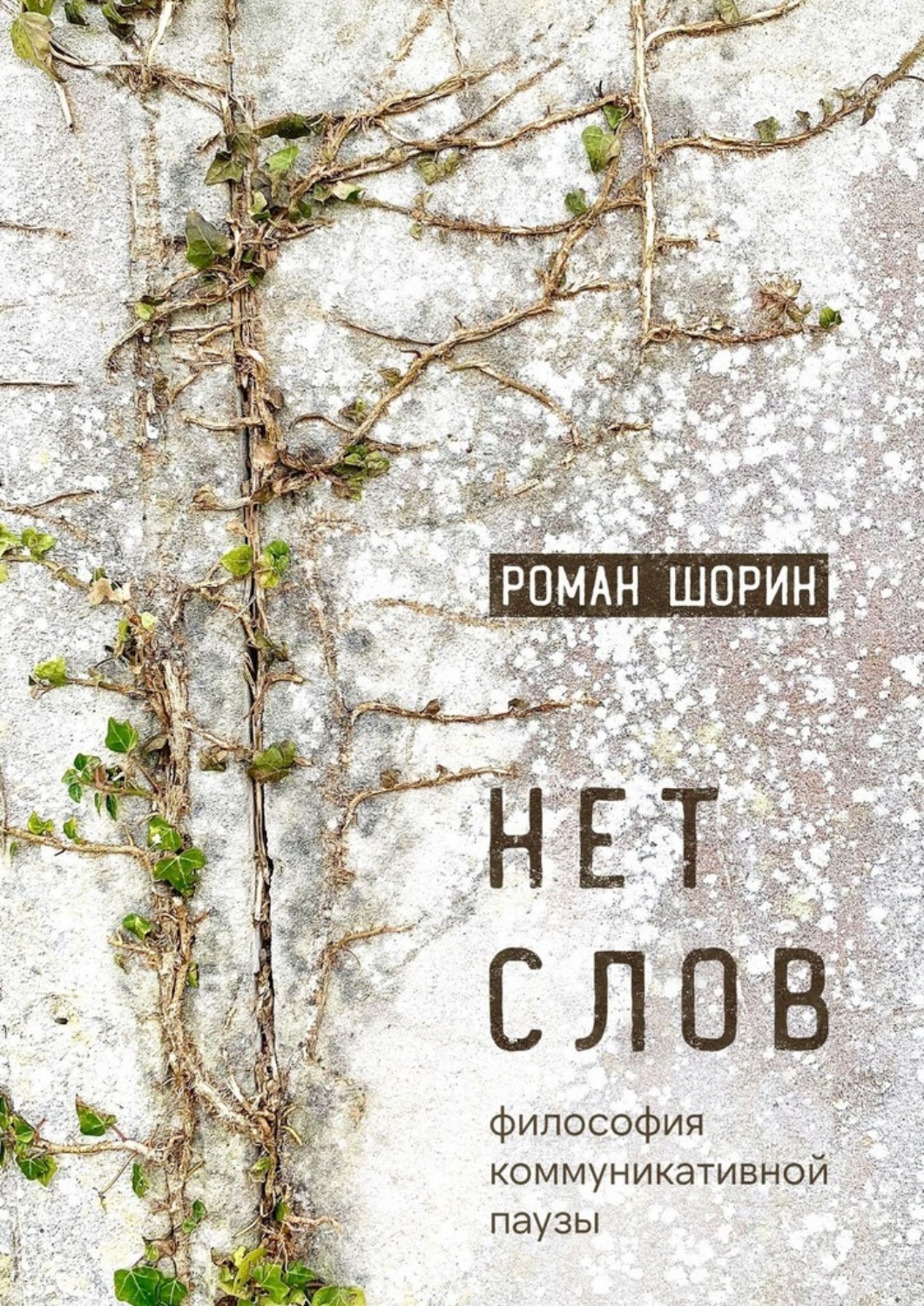 Обложка книги «Нет слов. Философия коммуникативной паузы»