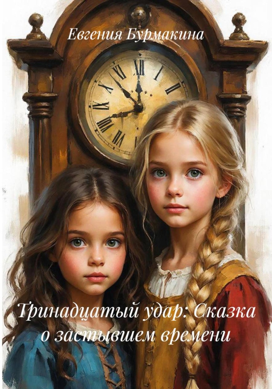Обложка книги «Тринадцатый удар: Сказка о застывшем времени»