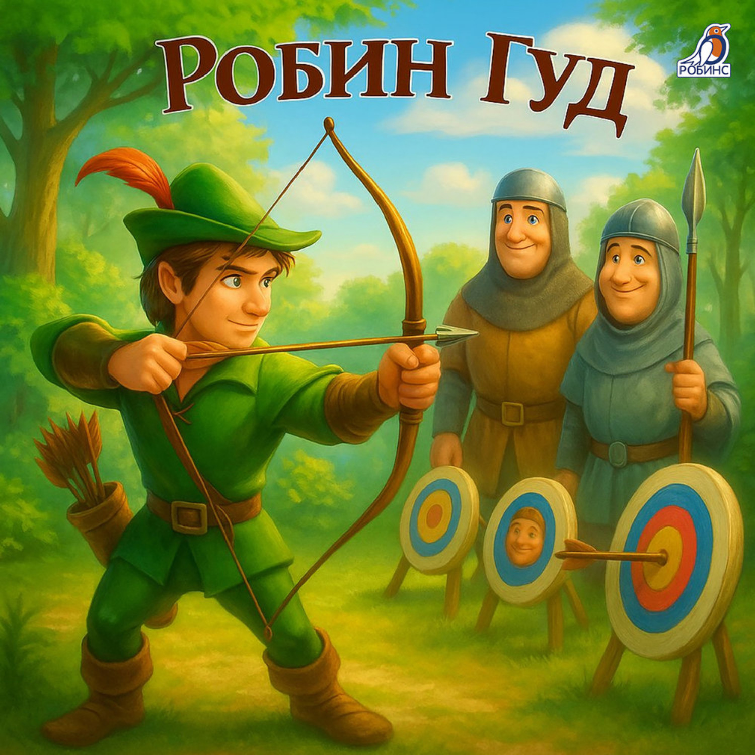 Обложка книги «Робин Гуд»