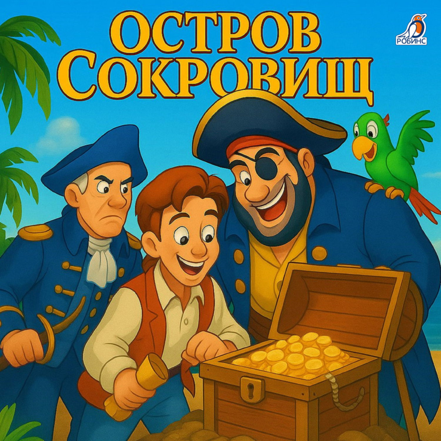 Обложка книги «Остров сокровищ»
