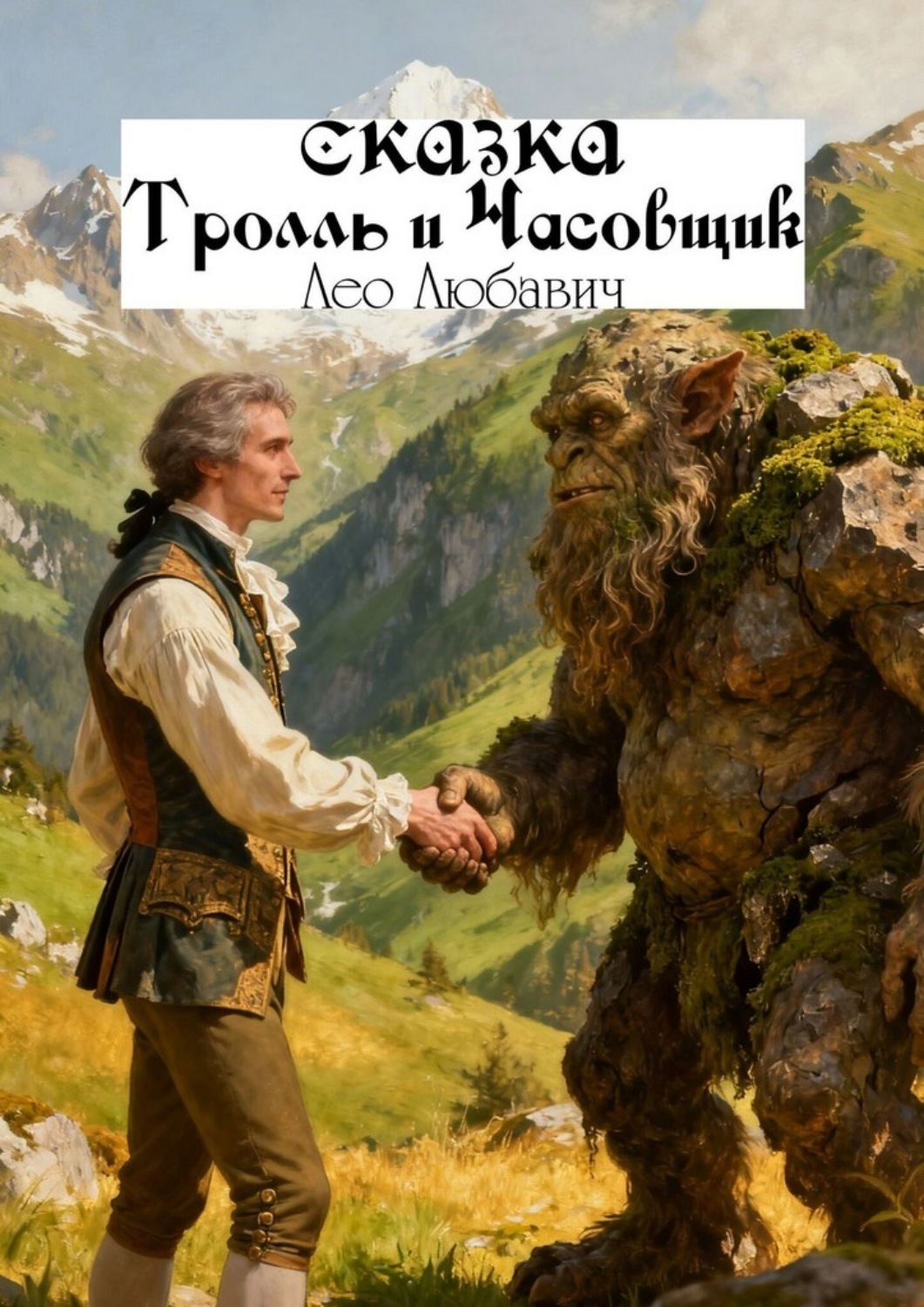 Обложка книги «Тролль и Часовщик. Сказка»