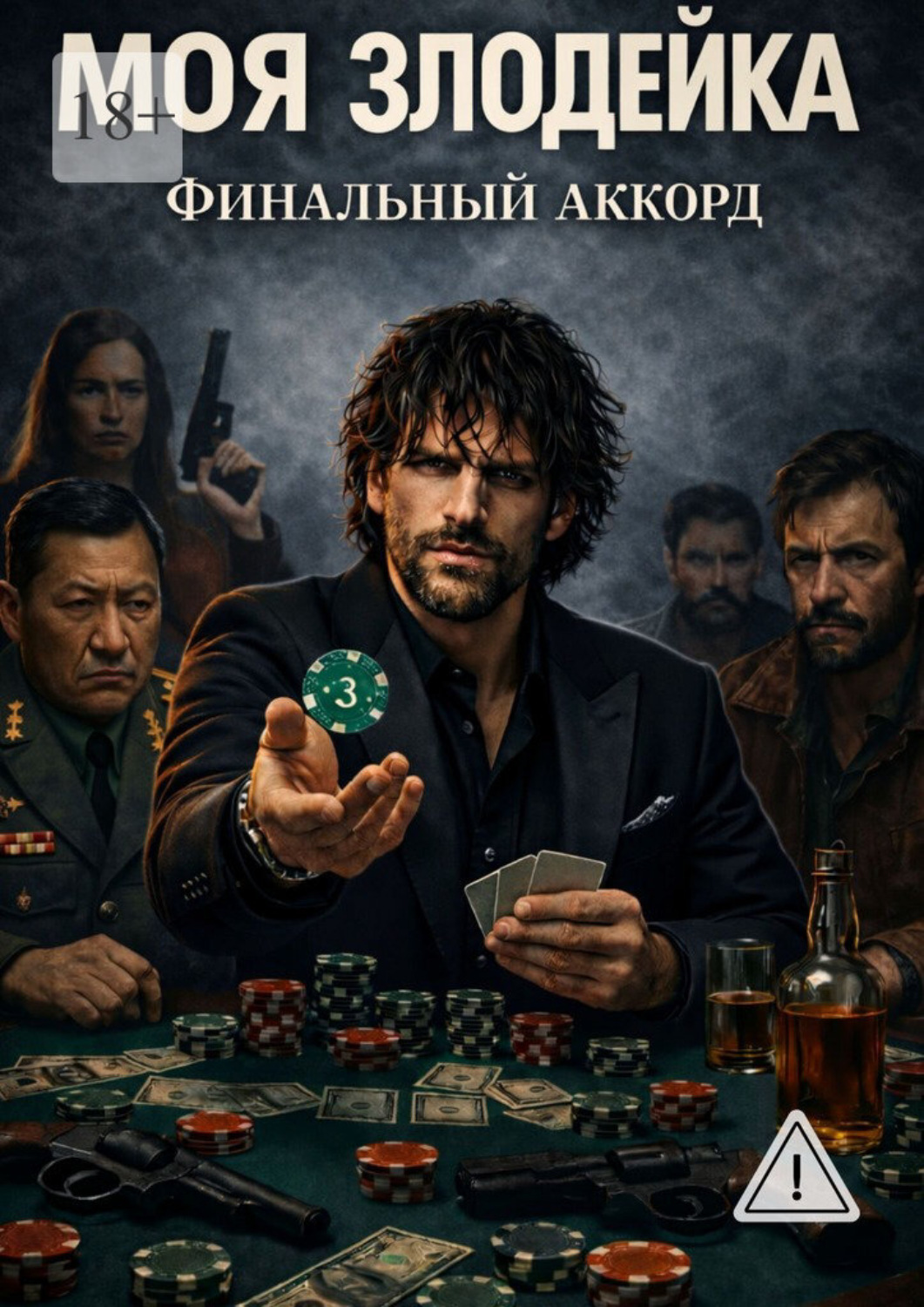 Обложка книги «Моя злодейка. Финальный аккорд»
