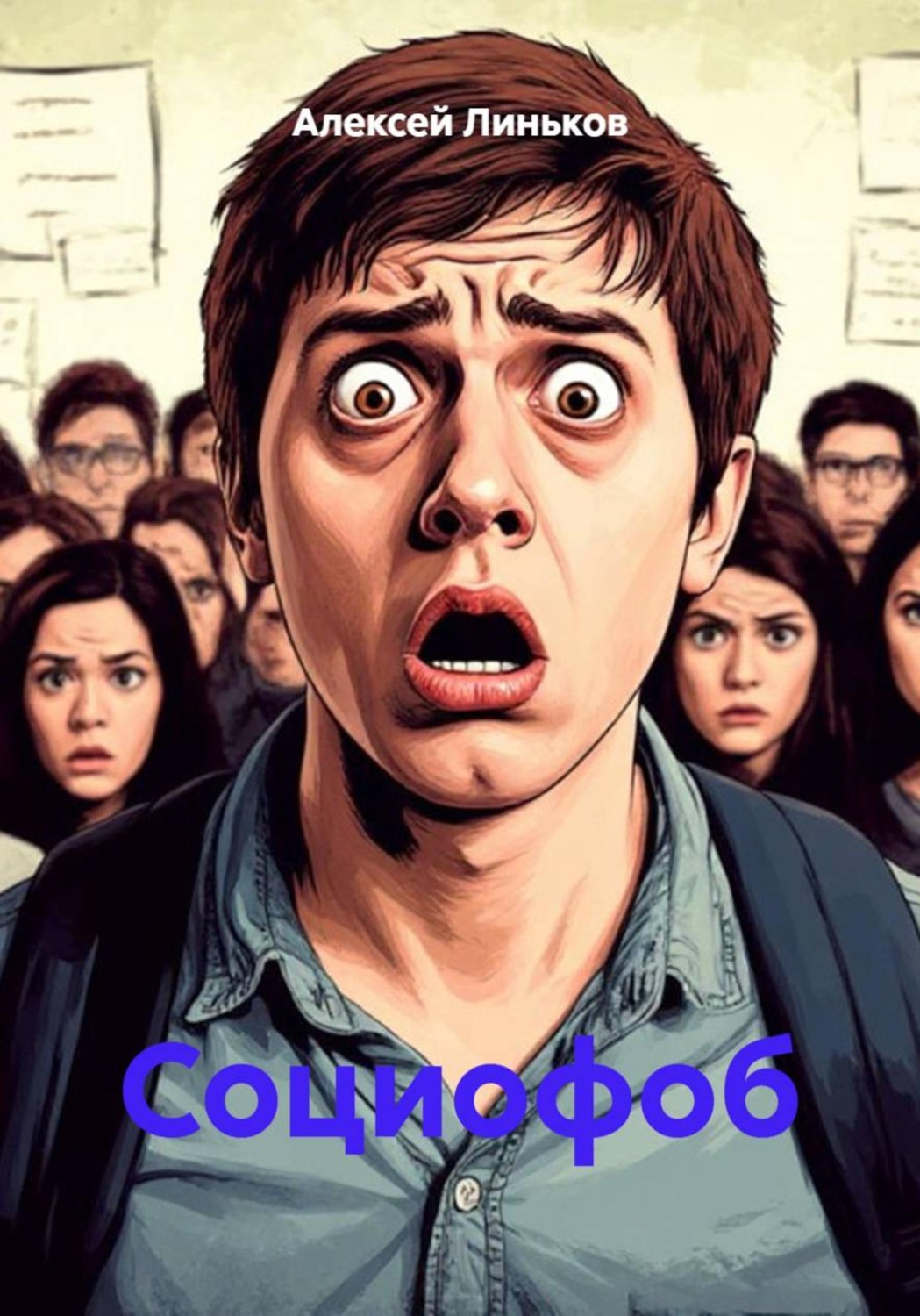 Обложка книги «Социофоб»