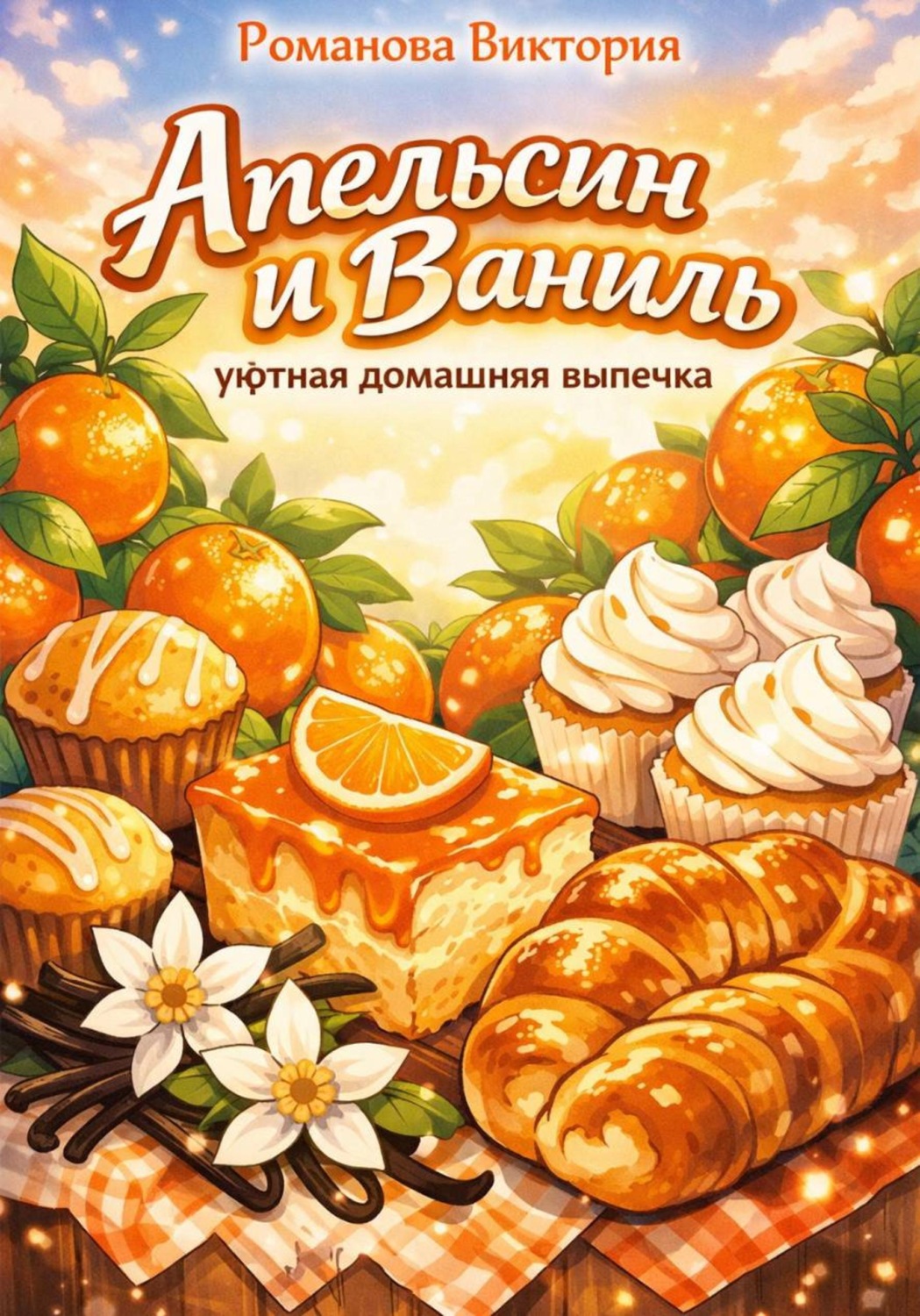 Обложка книги «Апельсин и ваниль: уютная домашняя выпечка»