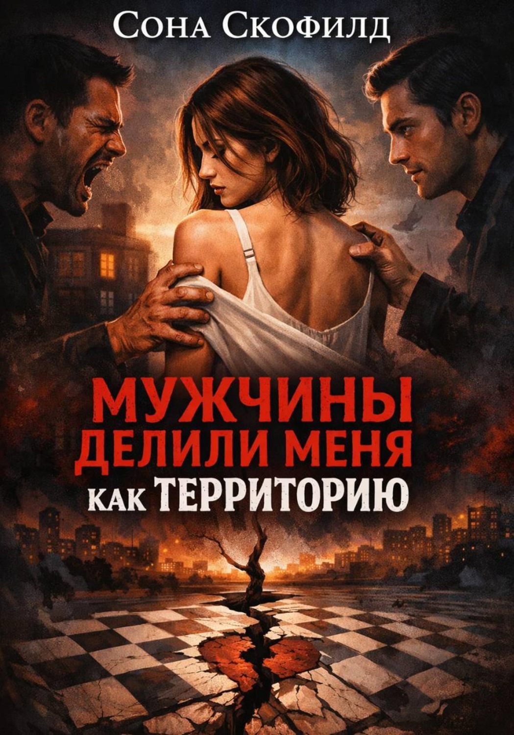 Обложка книги «Мужчины делили меня как территорию»