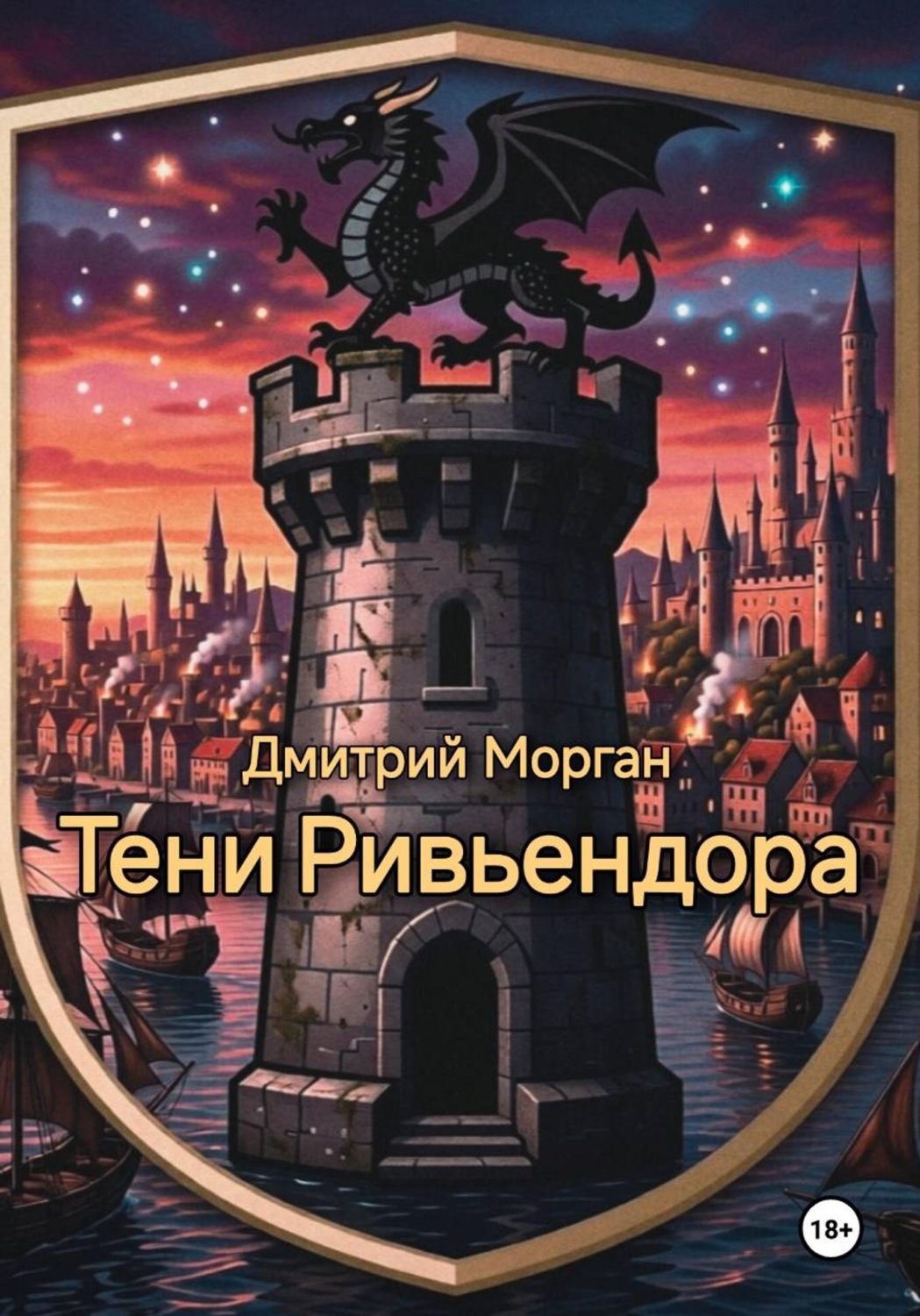 Обложка книги «Тени Ривьендоа»