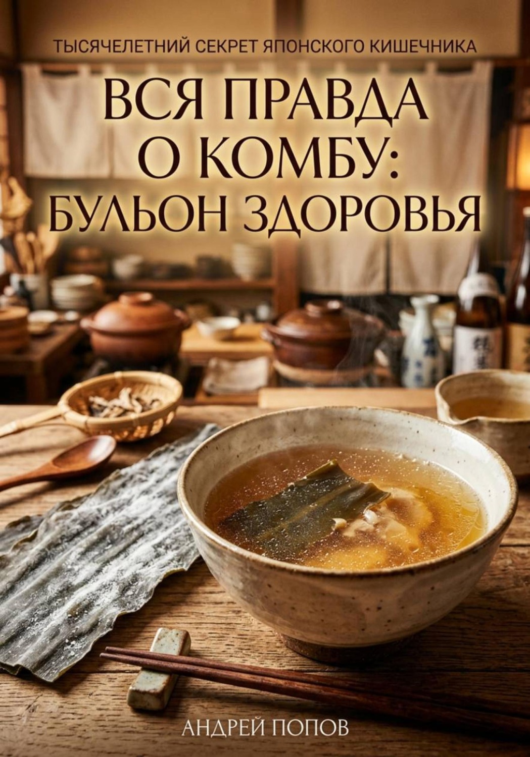 Обложка книги «Вся правда о комбу: бульон здоровья»