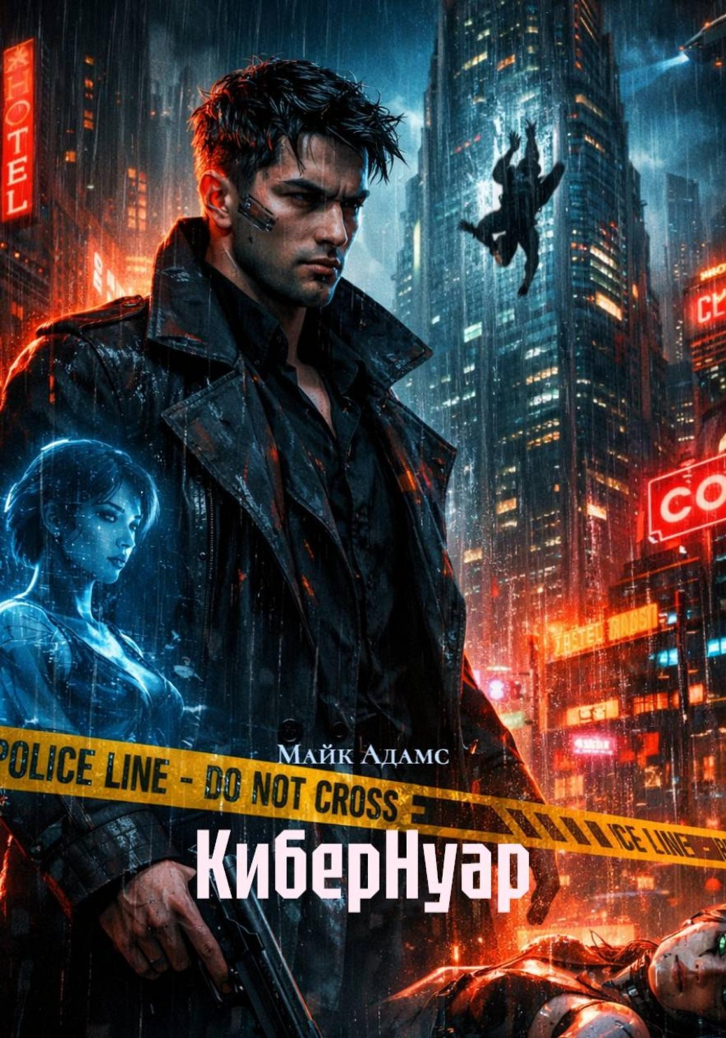 Обложка книги «КиберНуар»