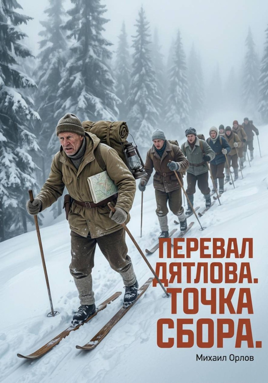 Обложка книги «Перевал Дятлова. Точка сбора»