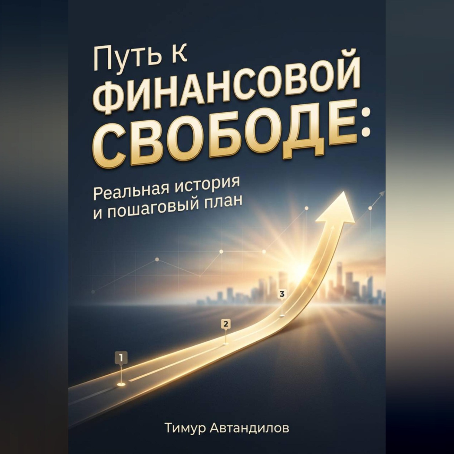 Обложка книги «Путь к финансовой свободе: Реальная история и пошаговый план»