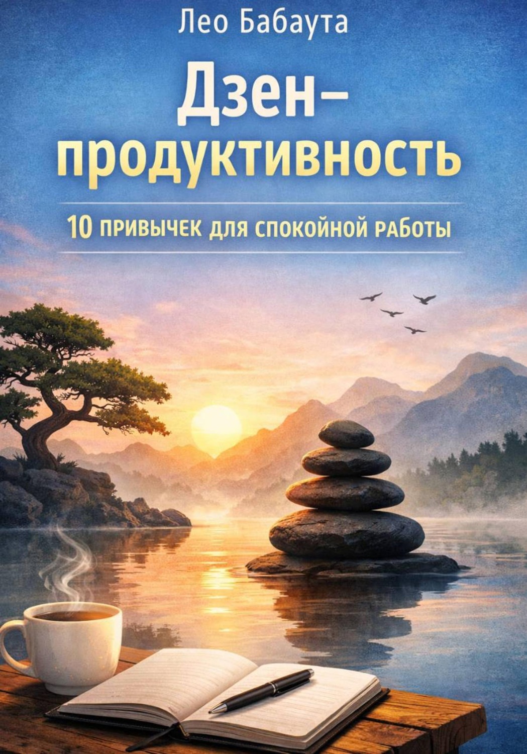Обложка книги «Дзен-продуктивность: 10 привычек для спокойной работы»