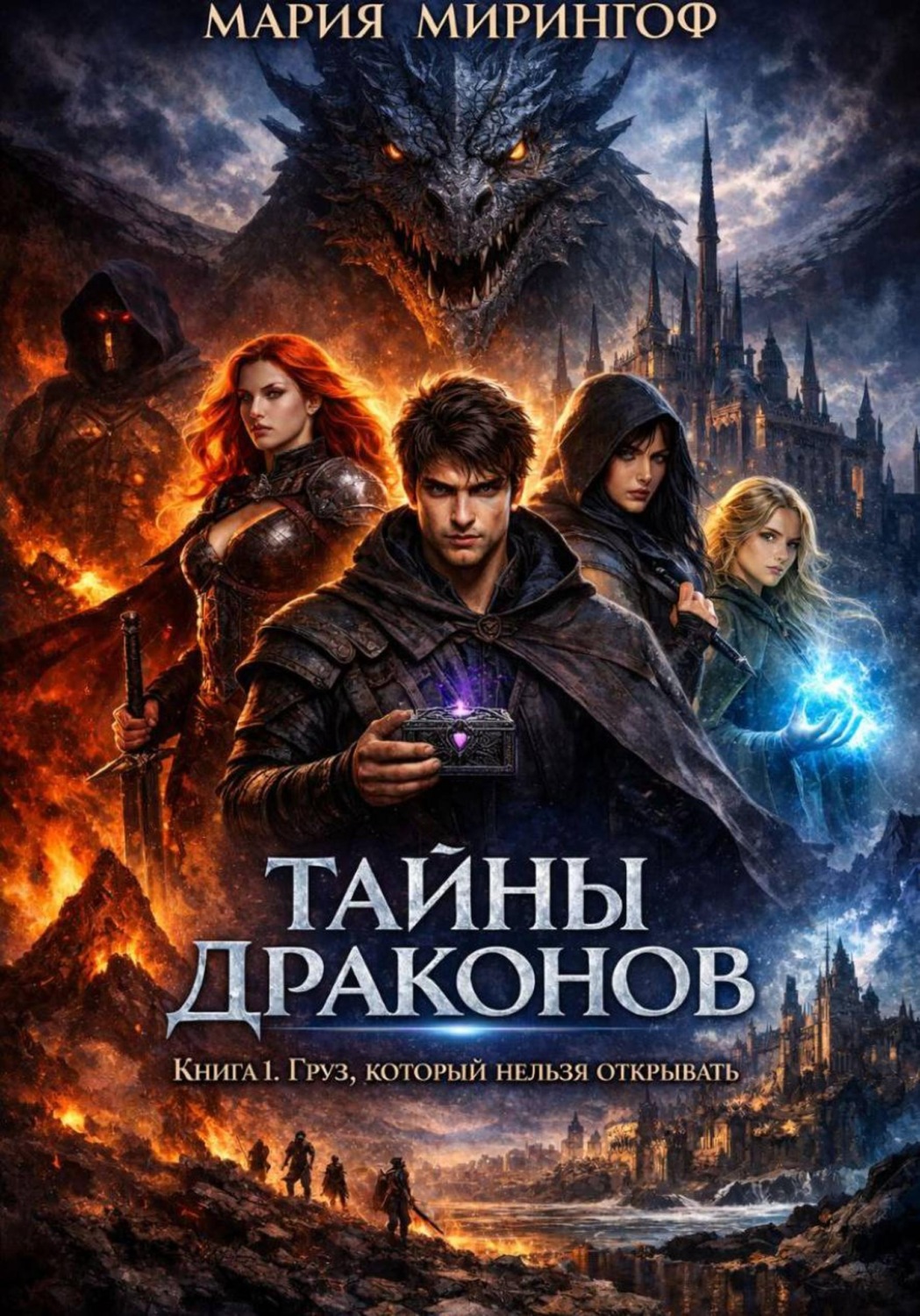 Обложка книги «Тени драконов. Книга 1. Груз, который нельзя открывать»