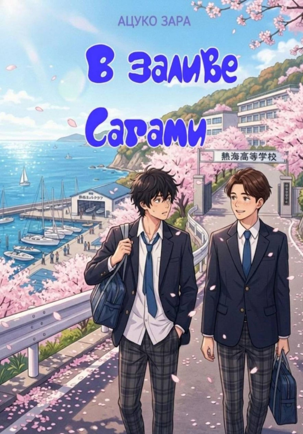 Обложка книги «В заливе Сагами»