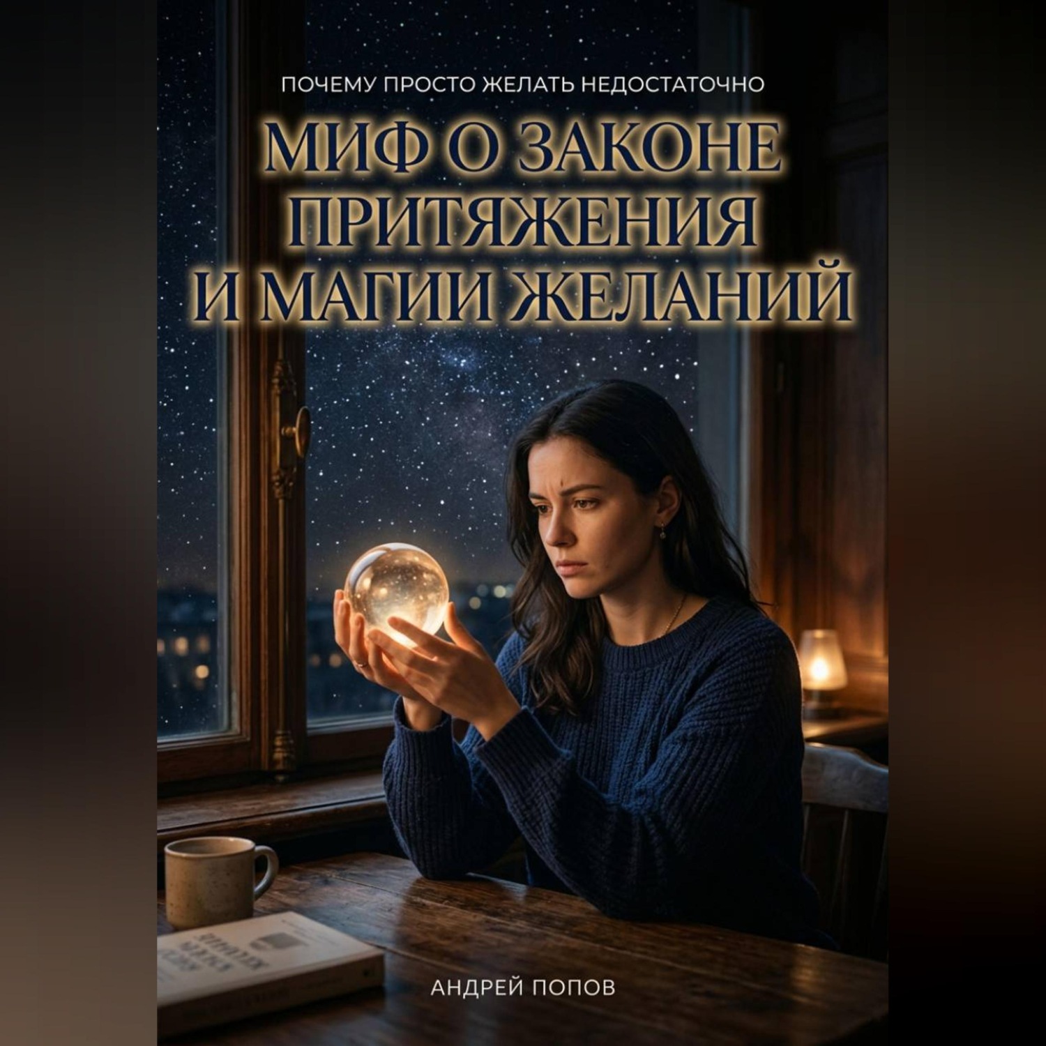 Обложка книги «Миф о «законе притяжения» и магии желаний»
