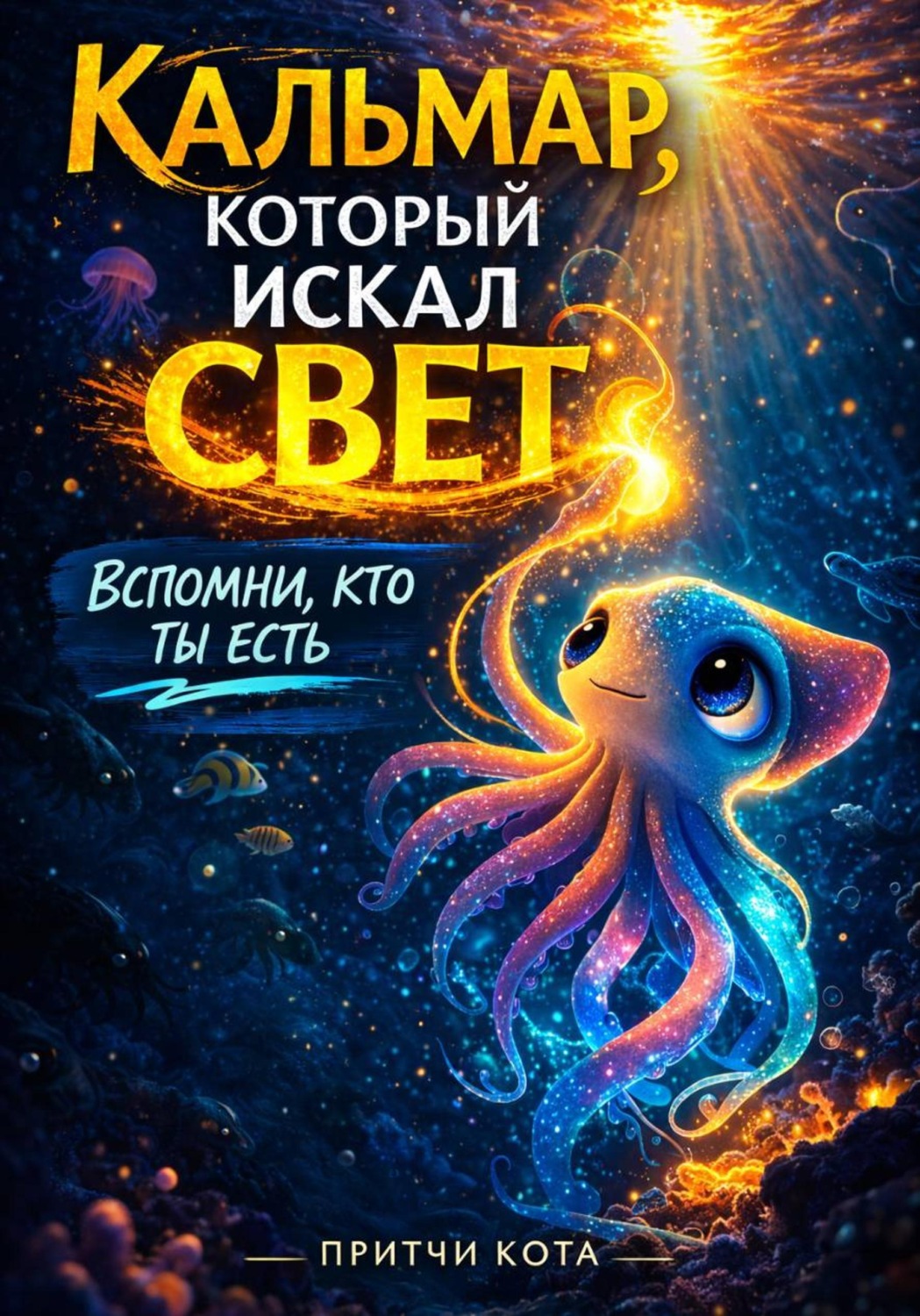 Обложка книги «Кальмар, который искал свет»