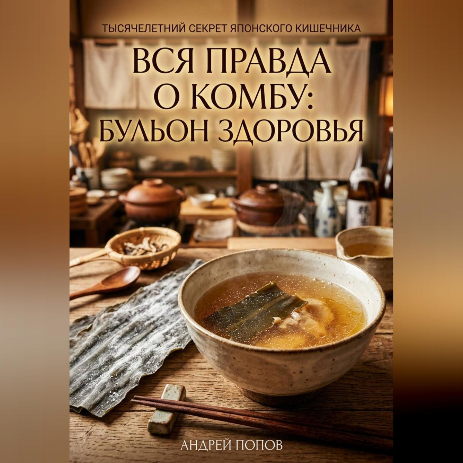 Обложка книги «Вся правда о комбу: бульон здоровья»