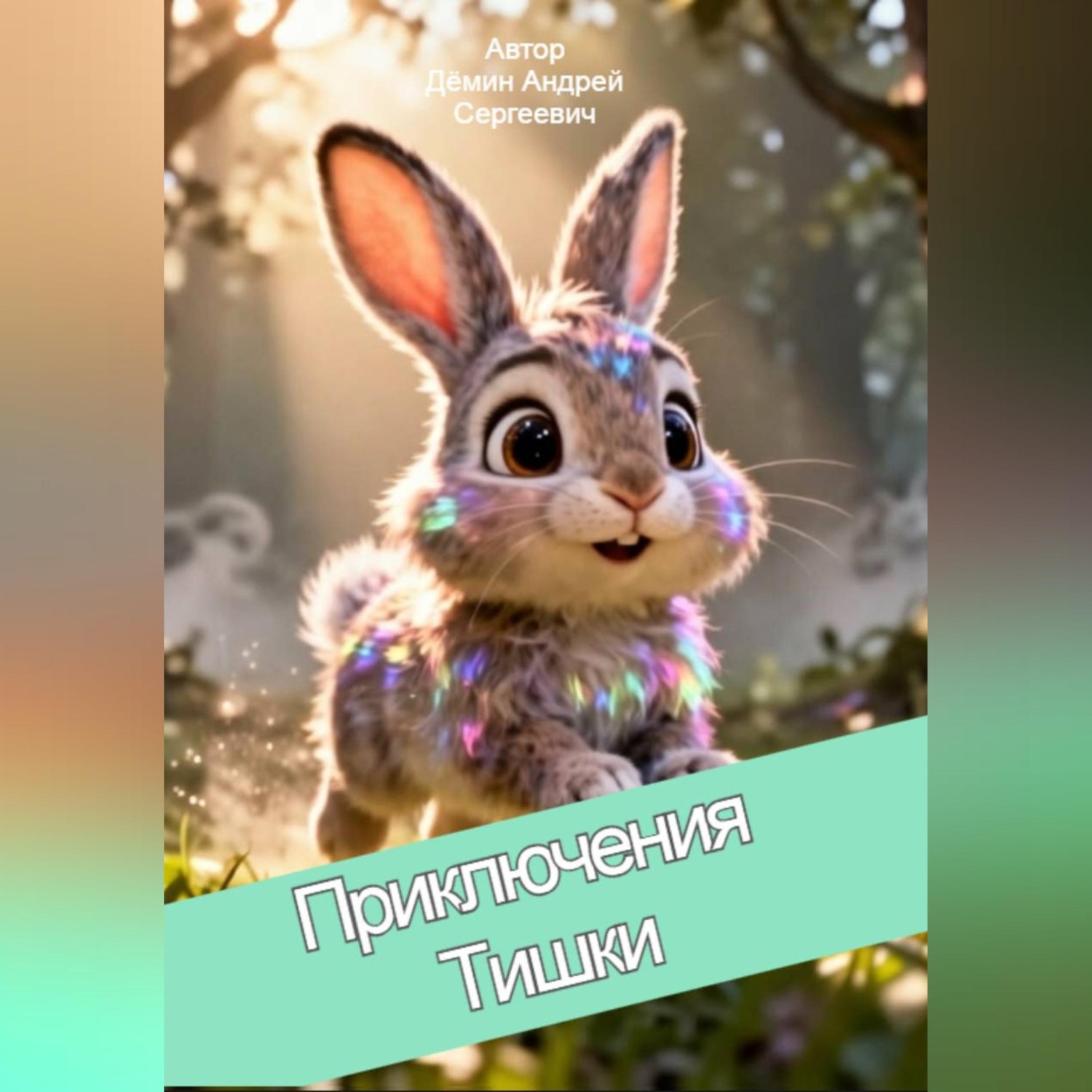Обложка книги «Приключение Зайчонка Тишки»