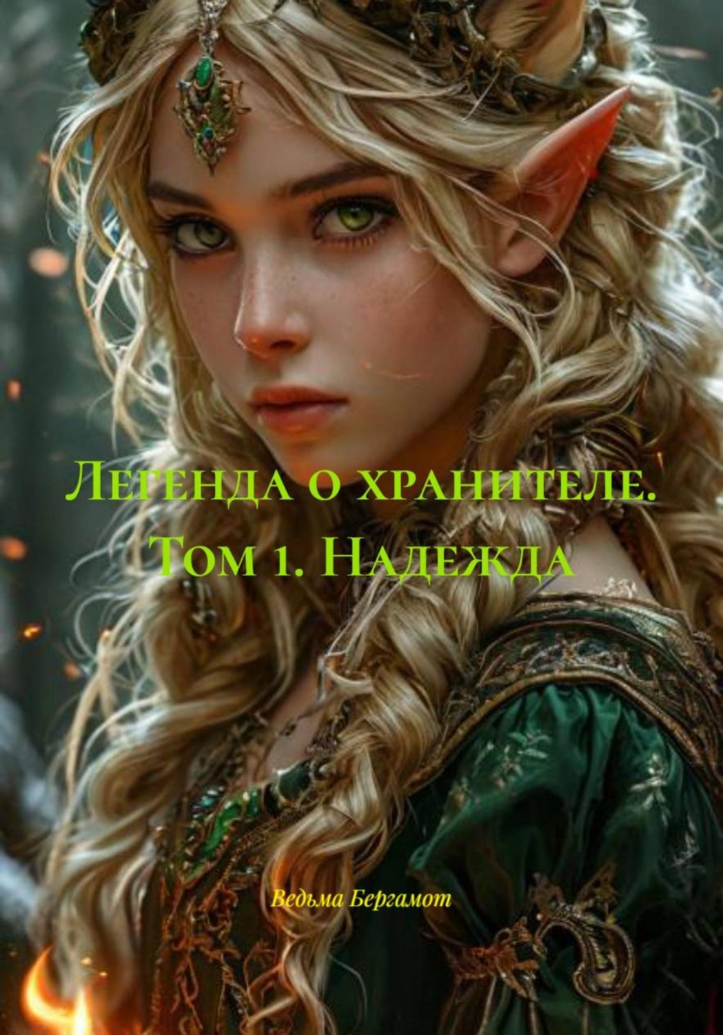 Обложка книги «Легенда о хранителе. Том 1. Надежда»