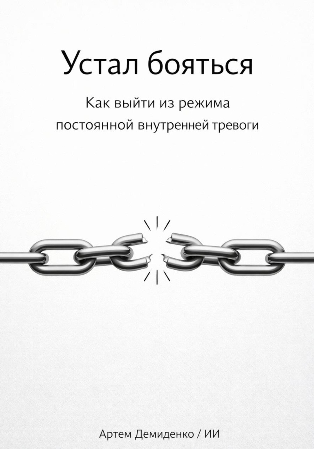 Обложка книги «Устал бояться: Как выйти из режима постоянной внутренней тревоги»