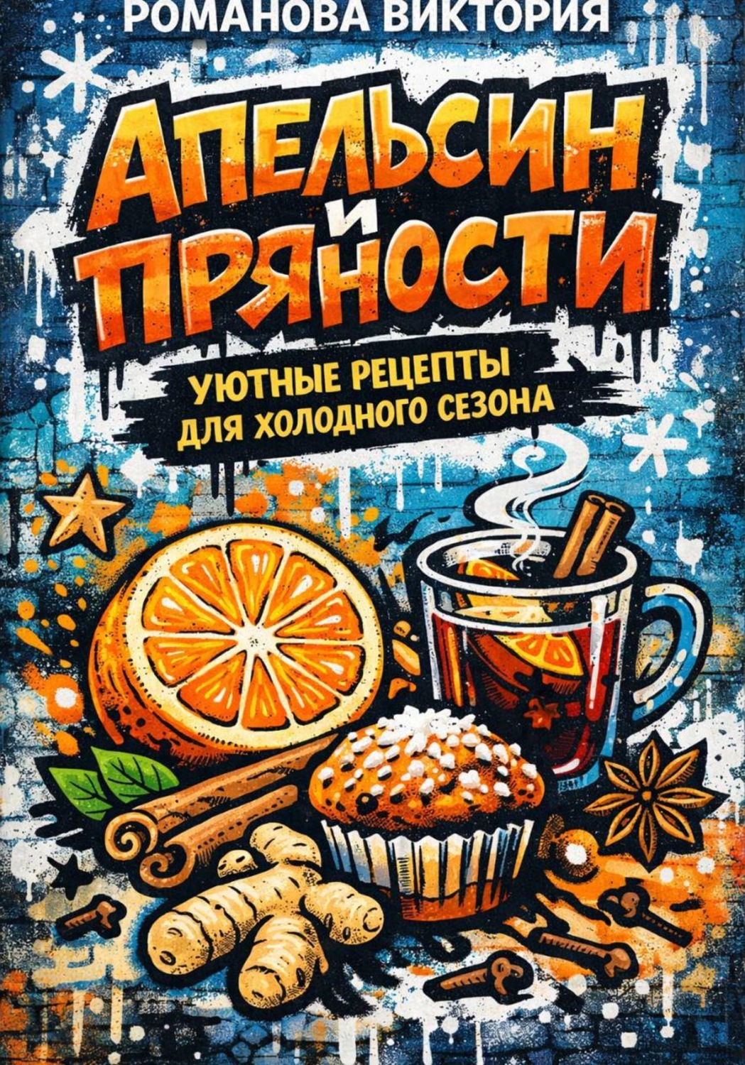 Обложка книги «Апельсин и пряности: уютные рецепты для холодного сезона»