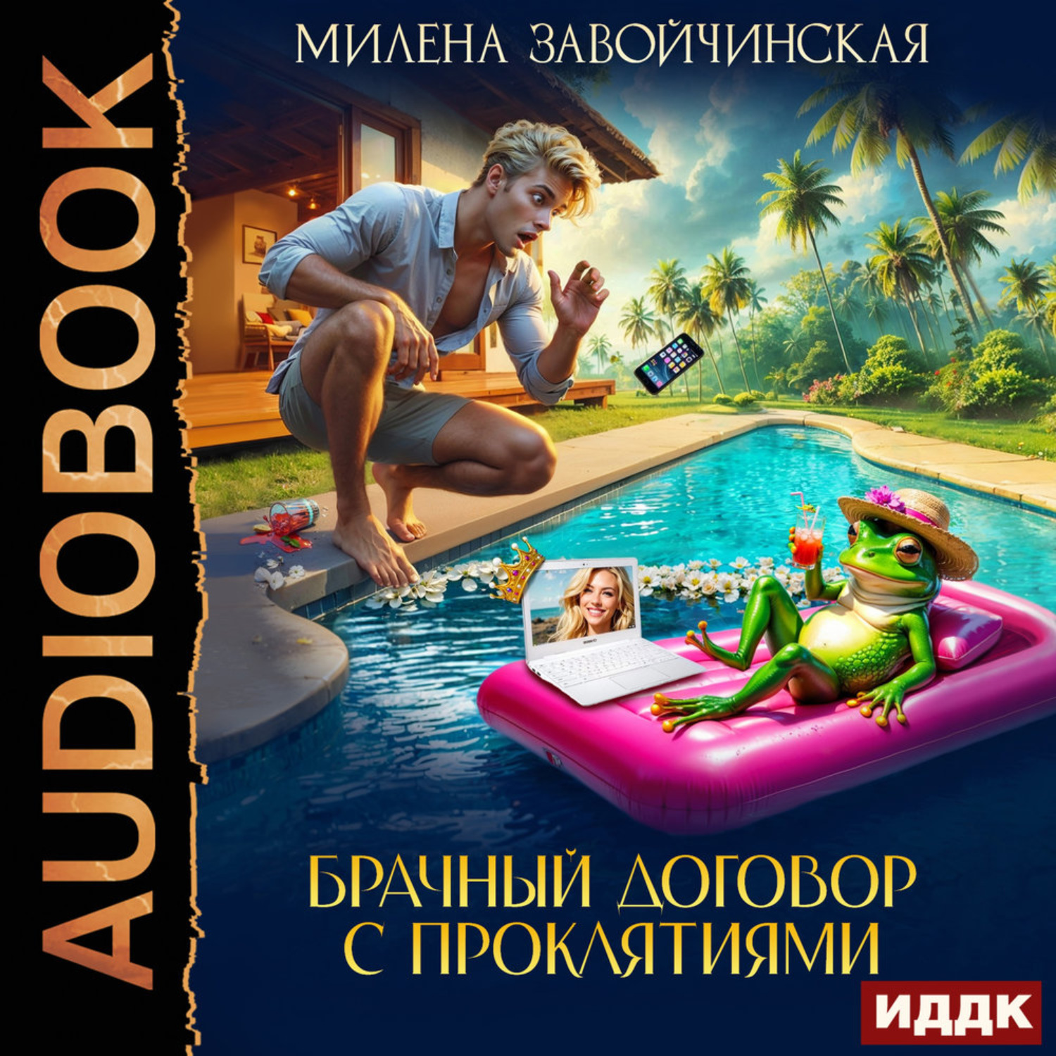 Обложка книги «Брачный договор с проклятиями»