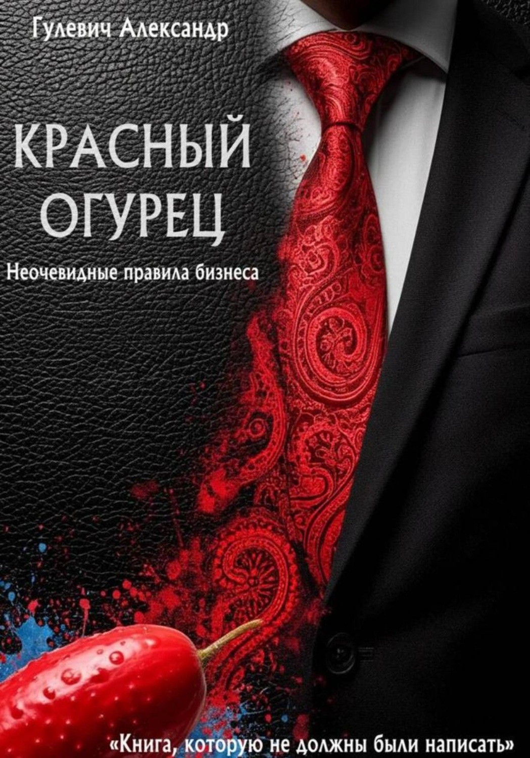 Обложка книги «Красный Огурец – Неочевидные правила бизнеса»
