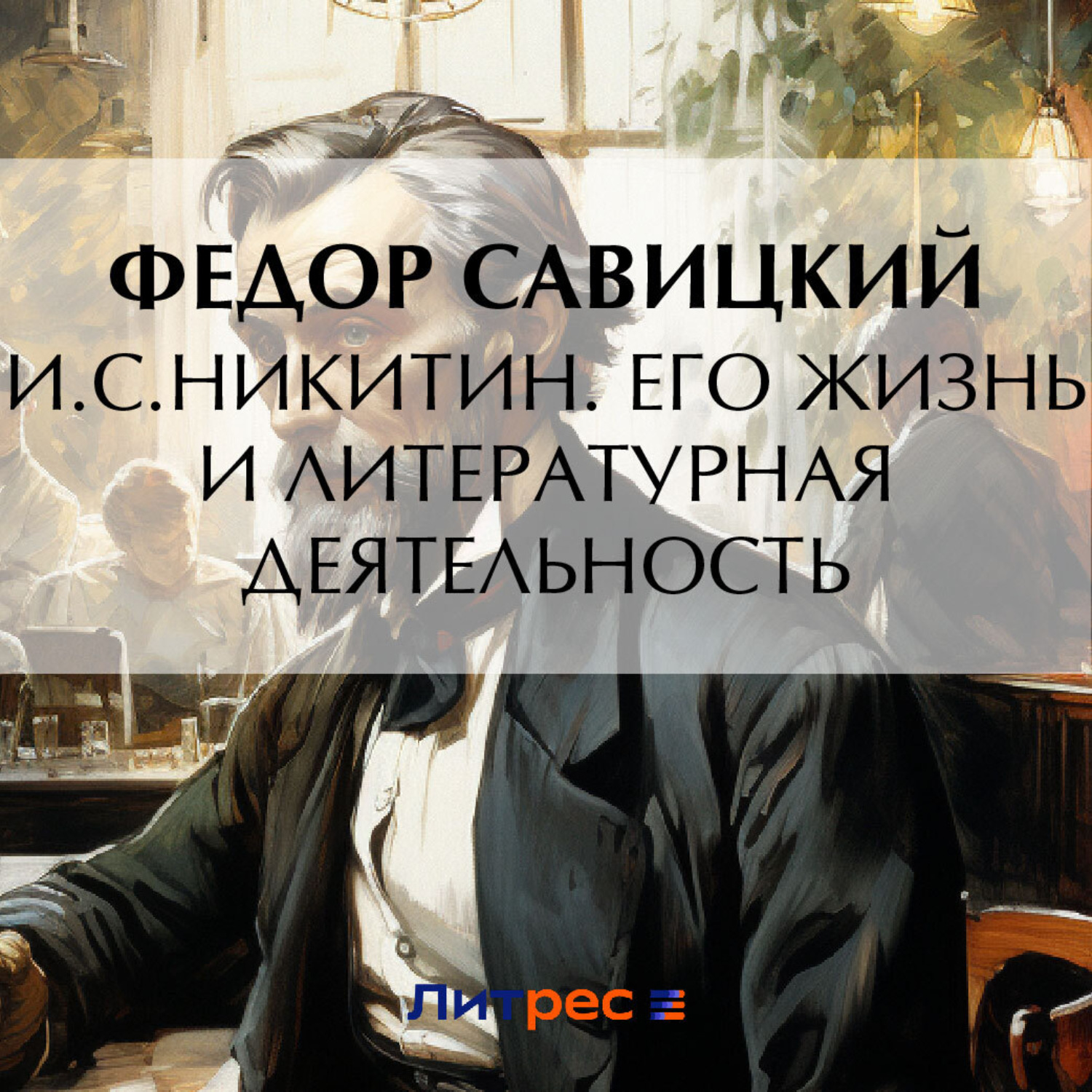 Обложка книги «И.С. Никитин. Его жизнь и литературная деятельность»