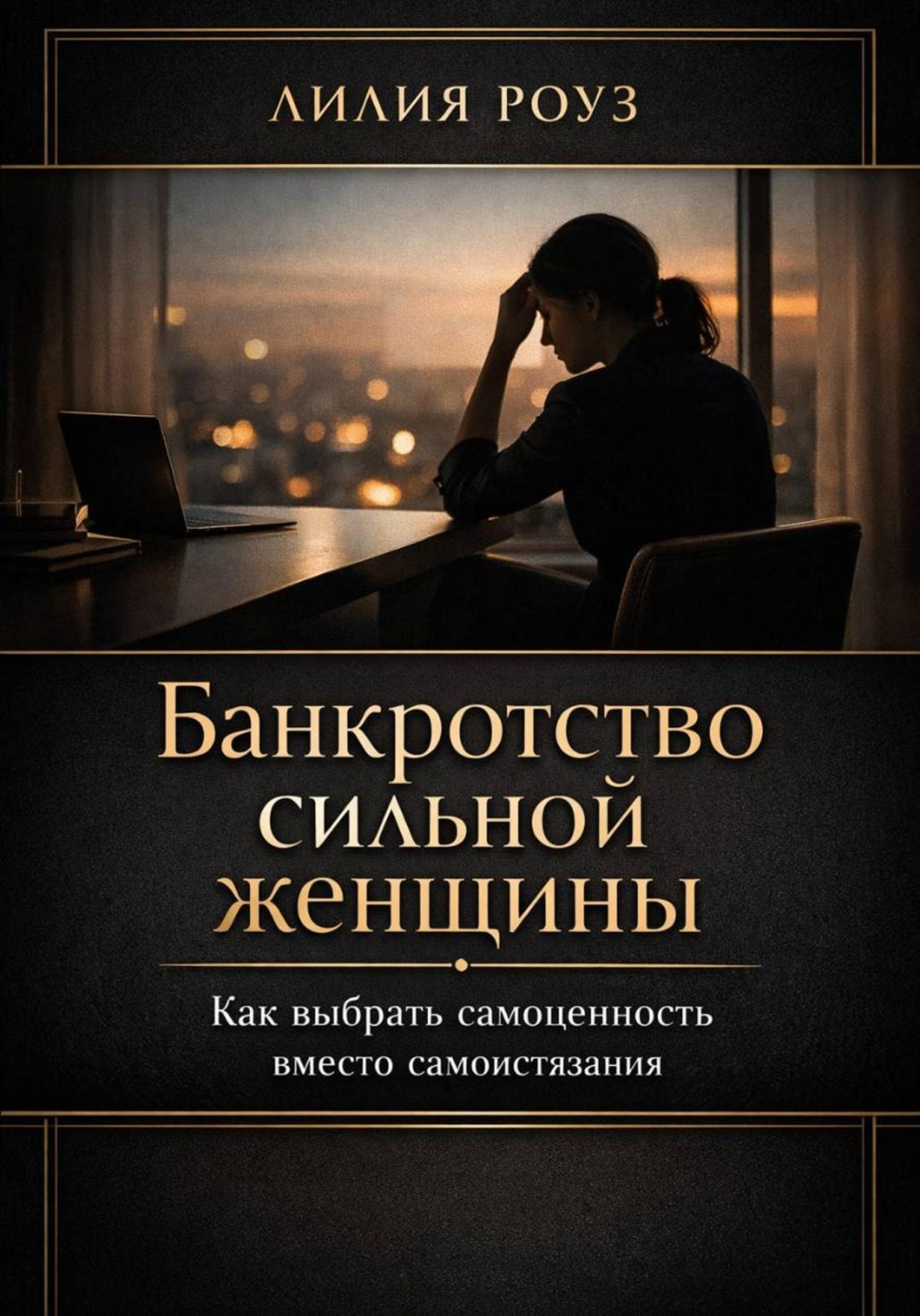 Обложка книги «Банкротство сильной женщины. Как выбрать самоценность вместо самоистязания»