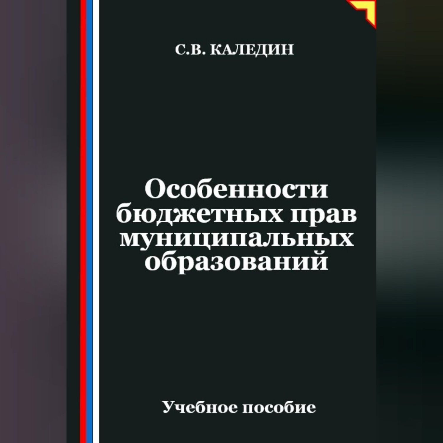 Обложка книги «Особенности бюджетных прав муниципальных образований»