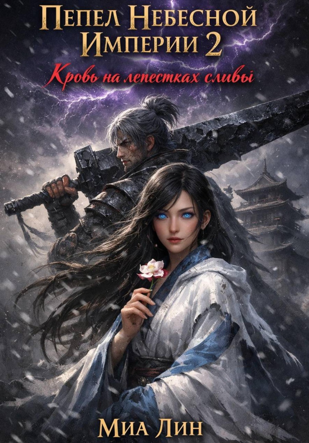 Обложка книги «Пепел Небесной Империи 2: Кровь на лепестках сливы»