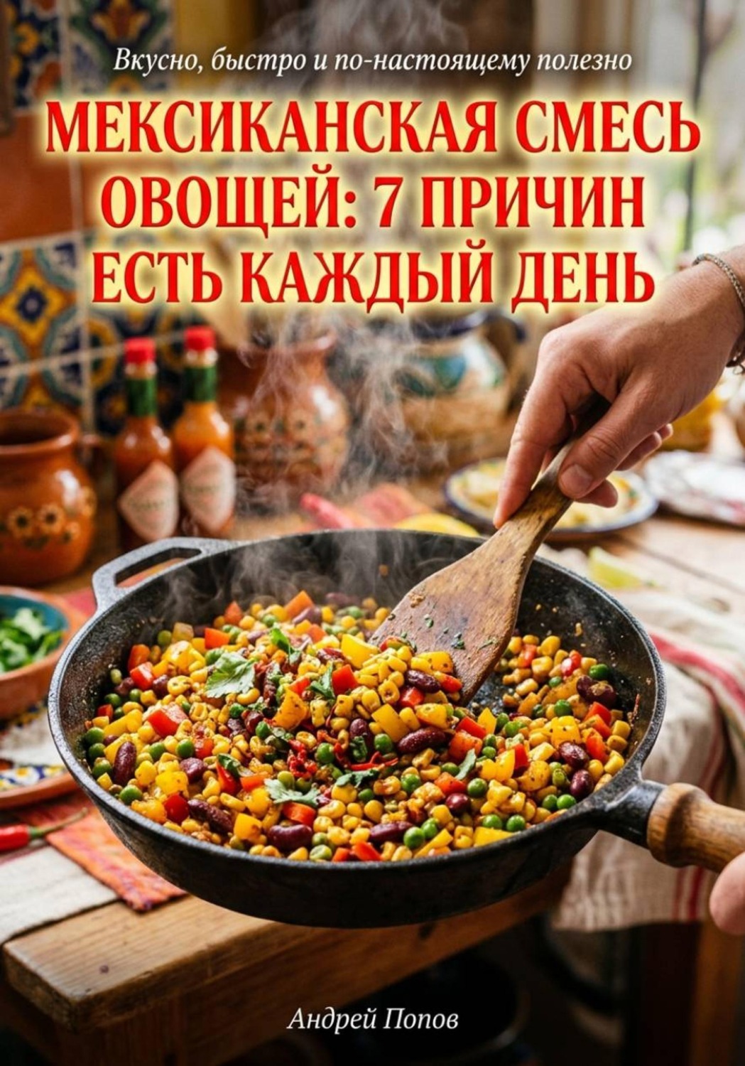 Обложка книги «Мексиканская смесь овощей: 7 причин есть каждый день»