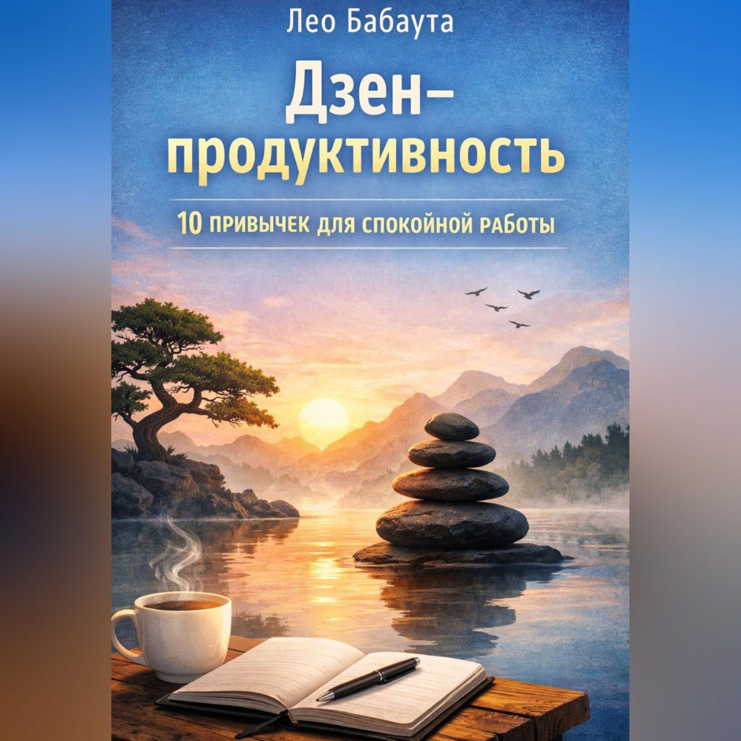 Обложка книги «Дзен-продуктивность: 10 привычек для спокойной работы»