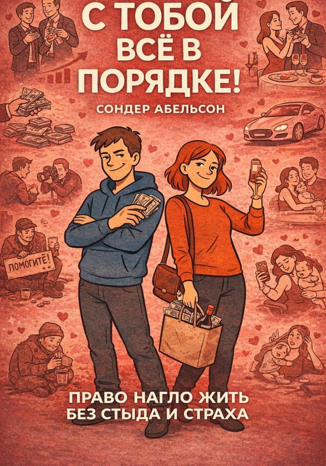 Обложка книги «С ТОБОЙ ВСЁ В ПОРЯДКЕ! Право нагло жить без стыда и страха»