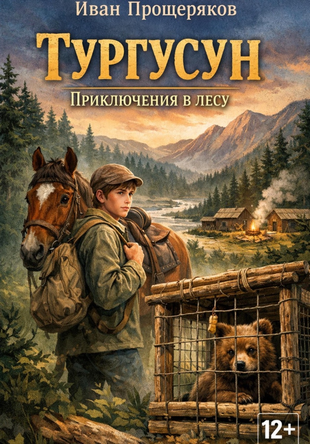 Обложка книги «Тургусун. Приключения в лесу»