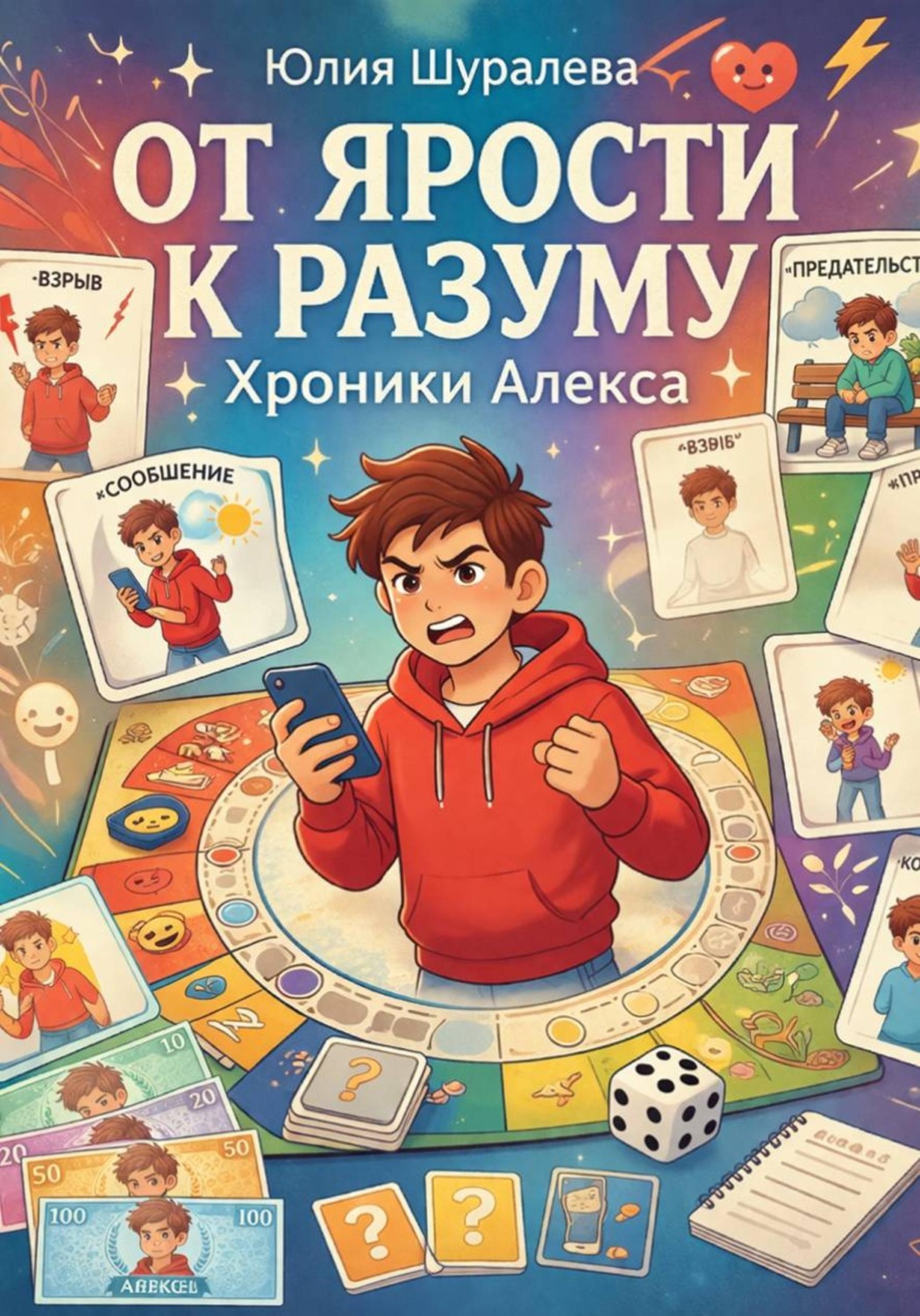 Обложка книги «От ярости к разуму. Хроники Алекса»