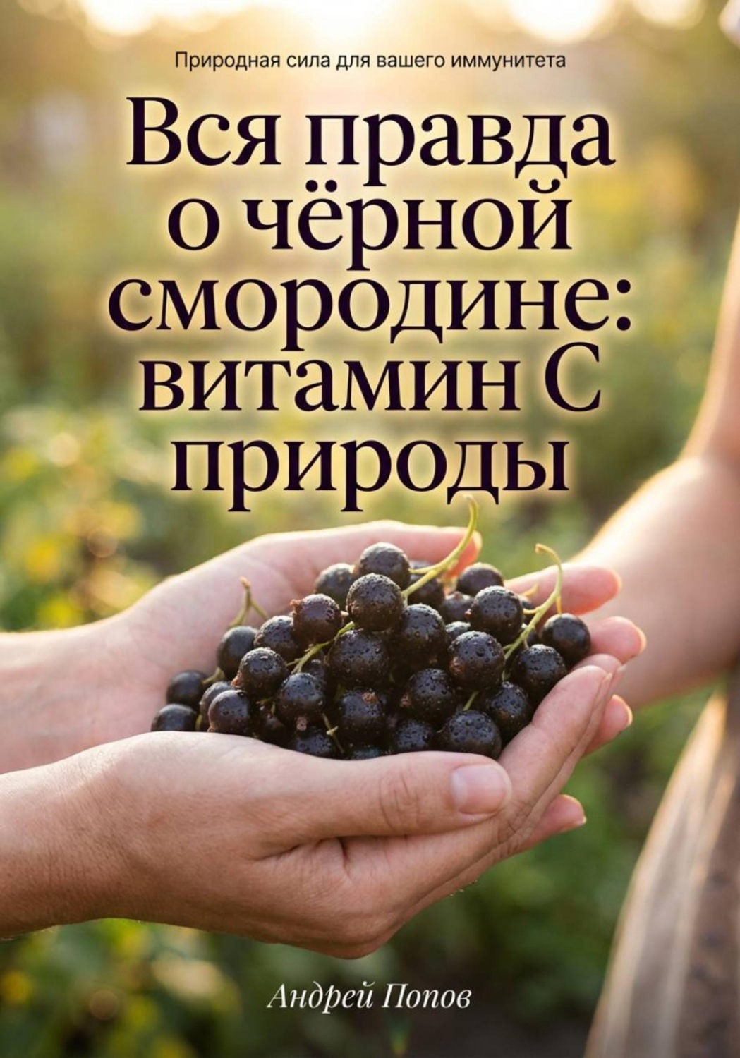 Обложка книги «Вся правда о чёрной смородине: витамин С природы»