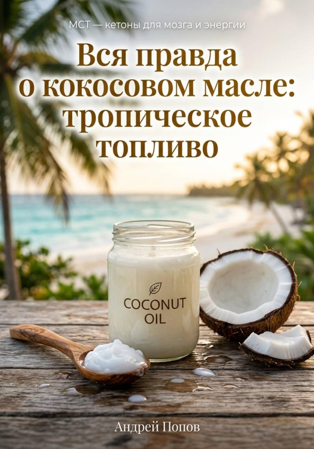 Обложка книги «Вся правда о кокосовом масле: тропическое топливо»