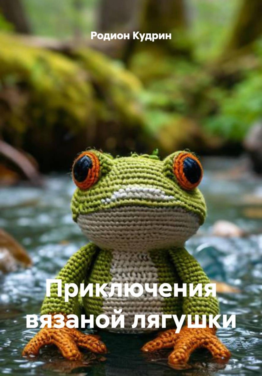 Обложка книги «Приключения вязаной лягушки»