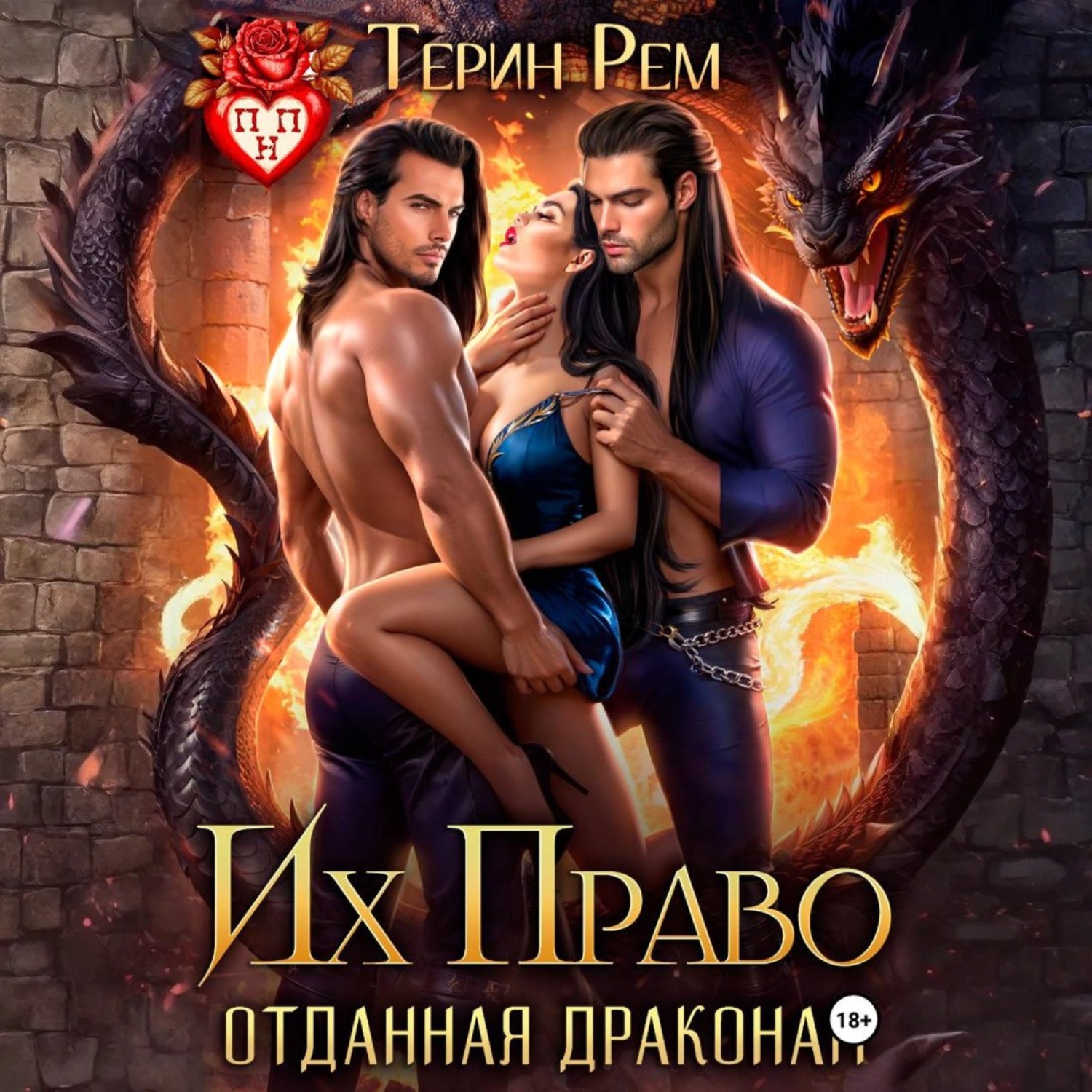 Обложка книги «Их Право. Отданная драконам»