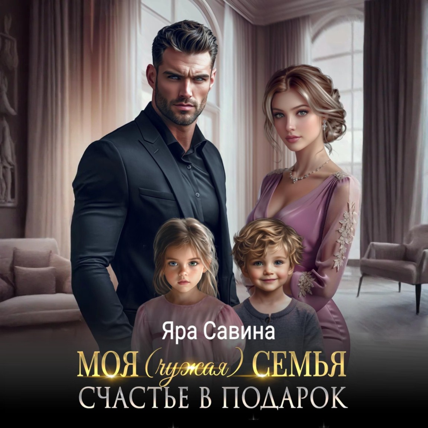 Обложка книги «Моя (чужая) семья. Счастье в подарок»