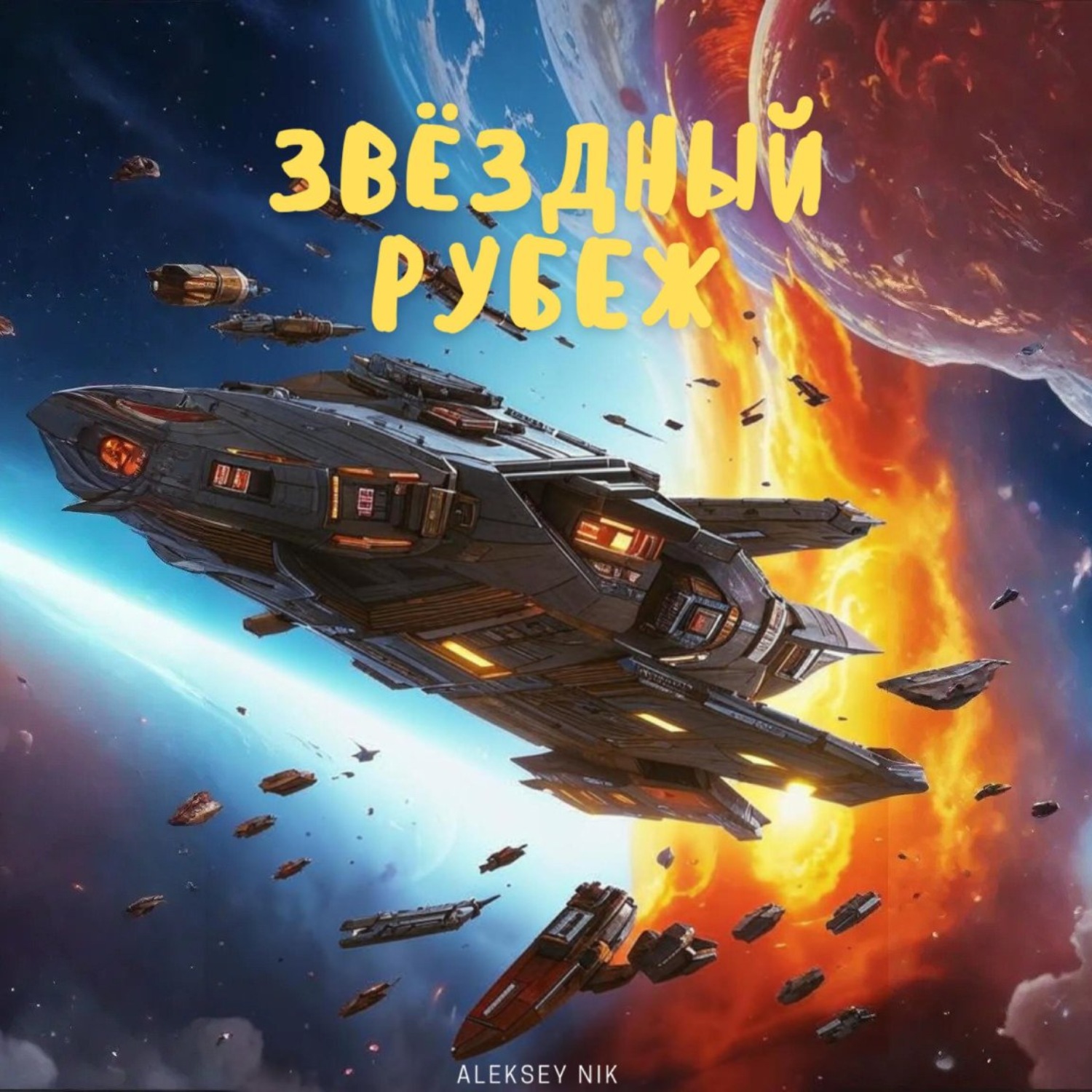 Обложка книги «Звёздный рубеж»