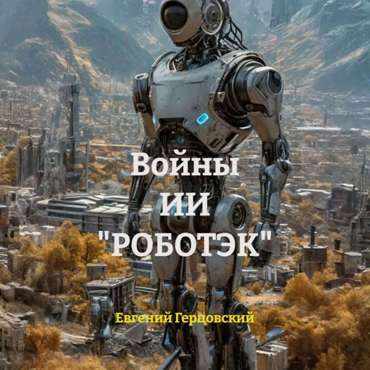 Обложка книги «Войны ИИ «РОБОТЭК»»