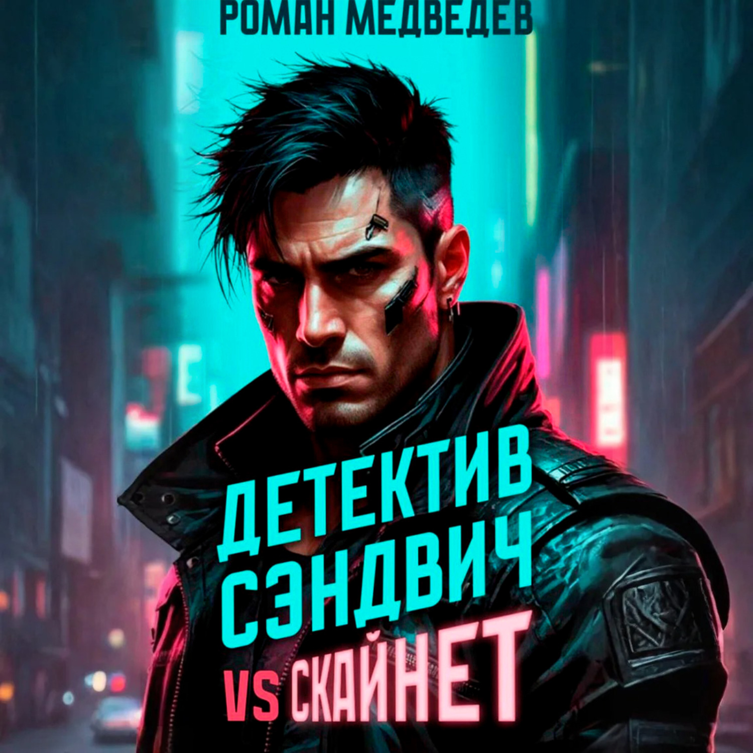 Обложка книги «Детектив Сэндвич vs Скайнет»