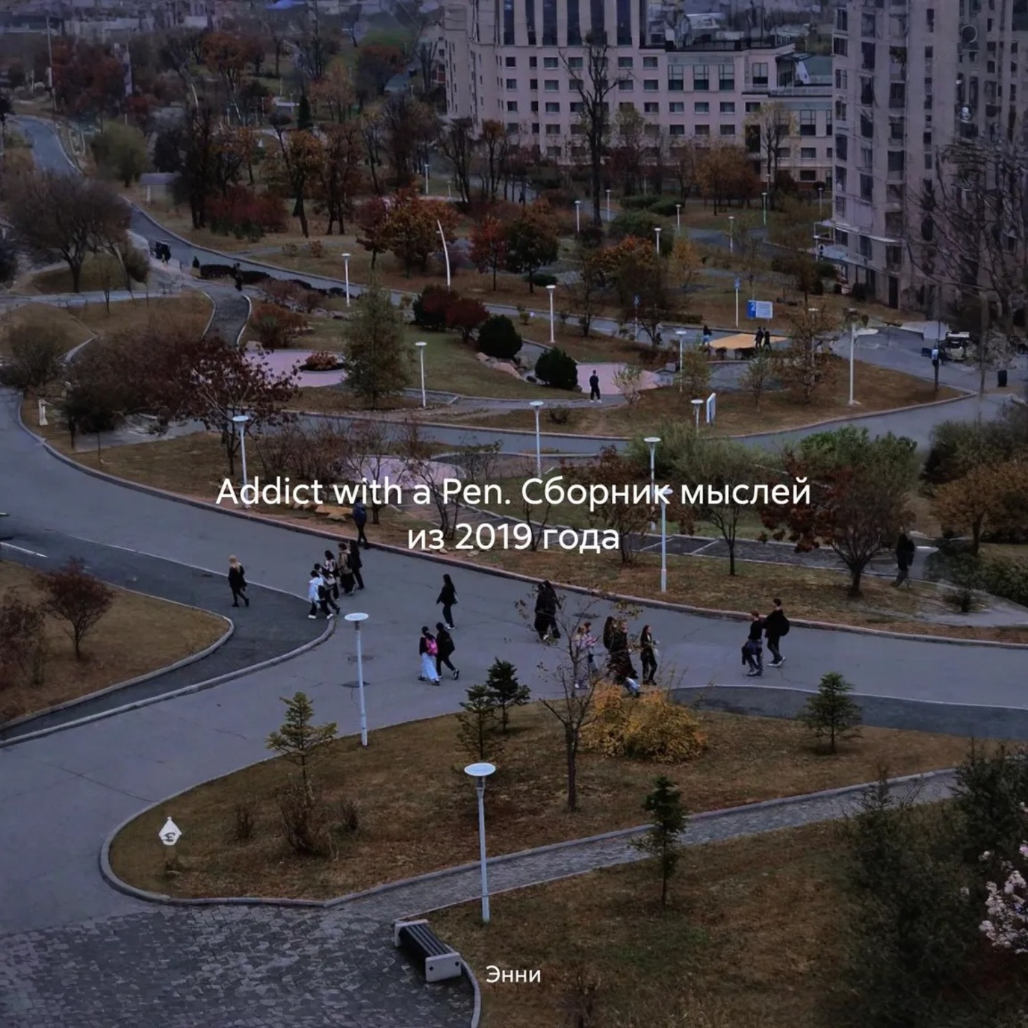 Обложка книги «Addict with a Pen. Сборник мыслей из 2019 года»