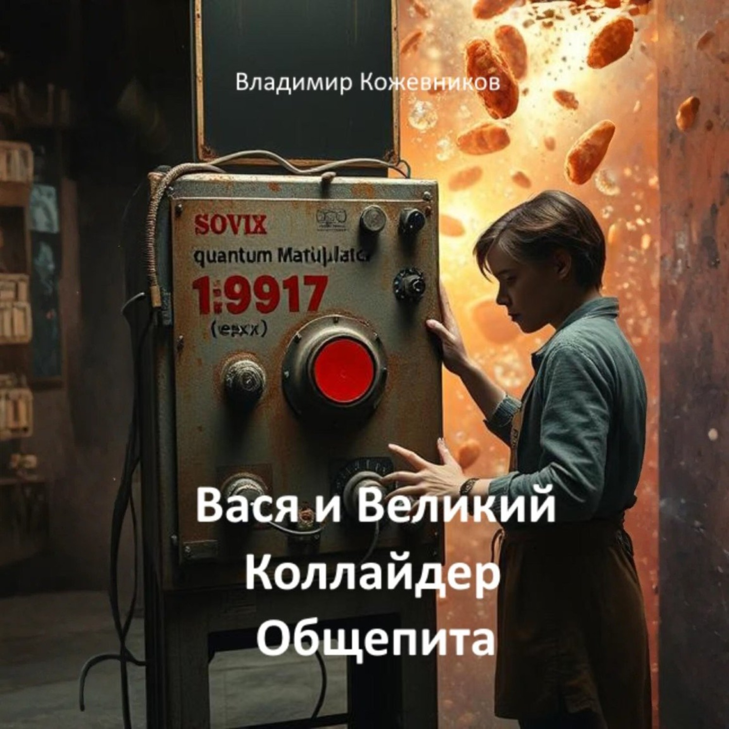 Обложка книги «Вася и Великий Коллайдер Общепита»