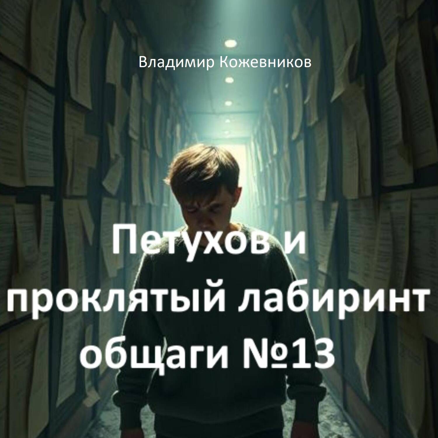 Обложка книги «Петухов и проклятый лабиринт общаги 13»